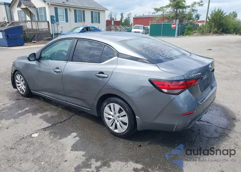 2020 Nissan Sentra S Xtronic Cvt z USA, uszkodzony, nr VIN 3N1AB8BV4LY221961